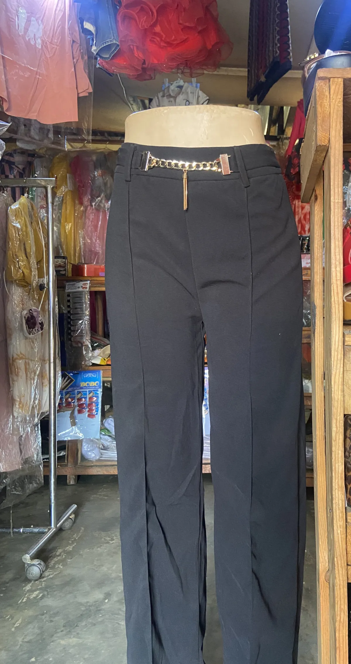 Pantalon tissu