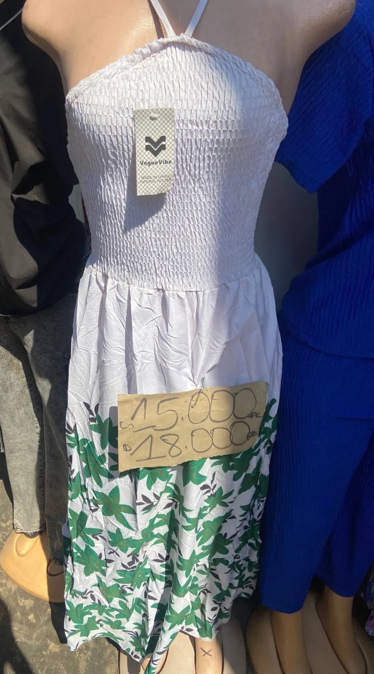 Robe longue singlet