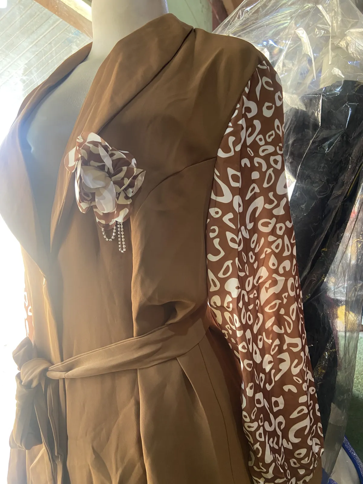 Miniature Ensemble veste avec jupe plissée