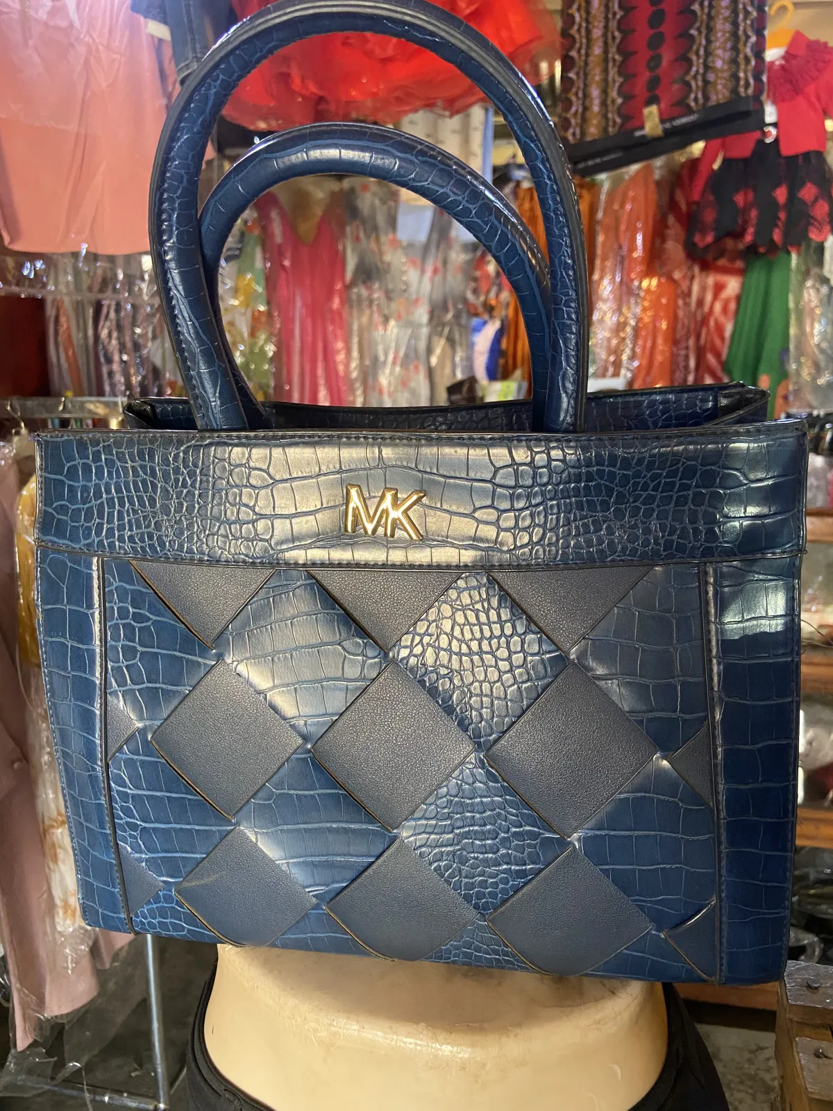 Sac à main bleu