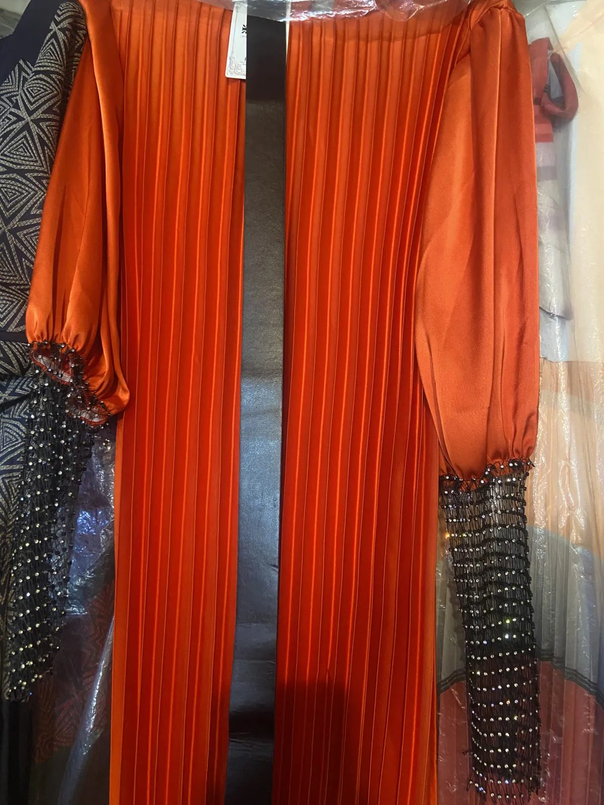 Robe plissée