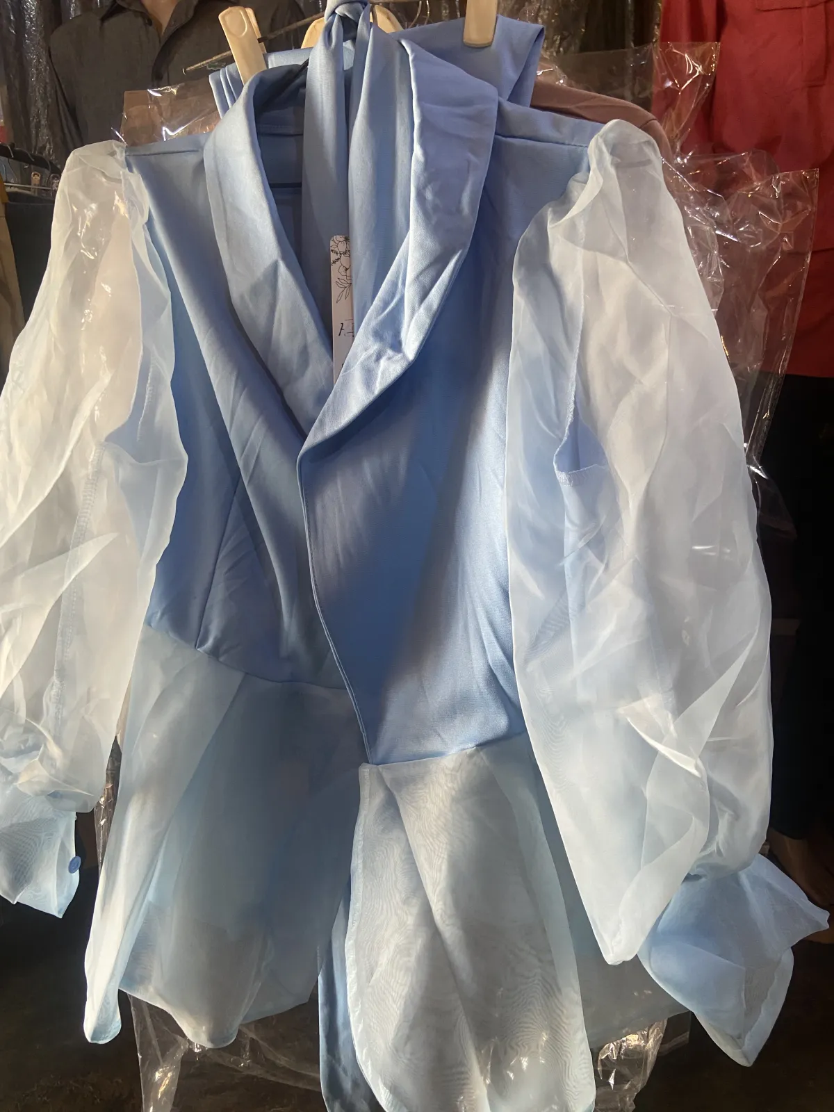 Ensemble (veste) bleu