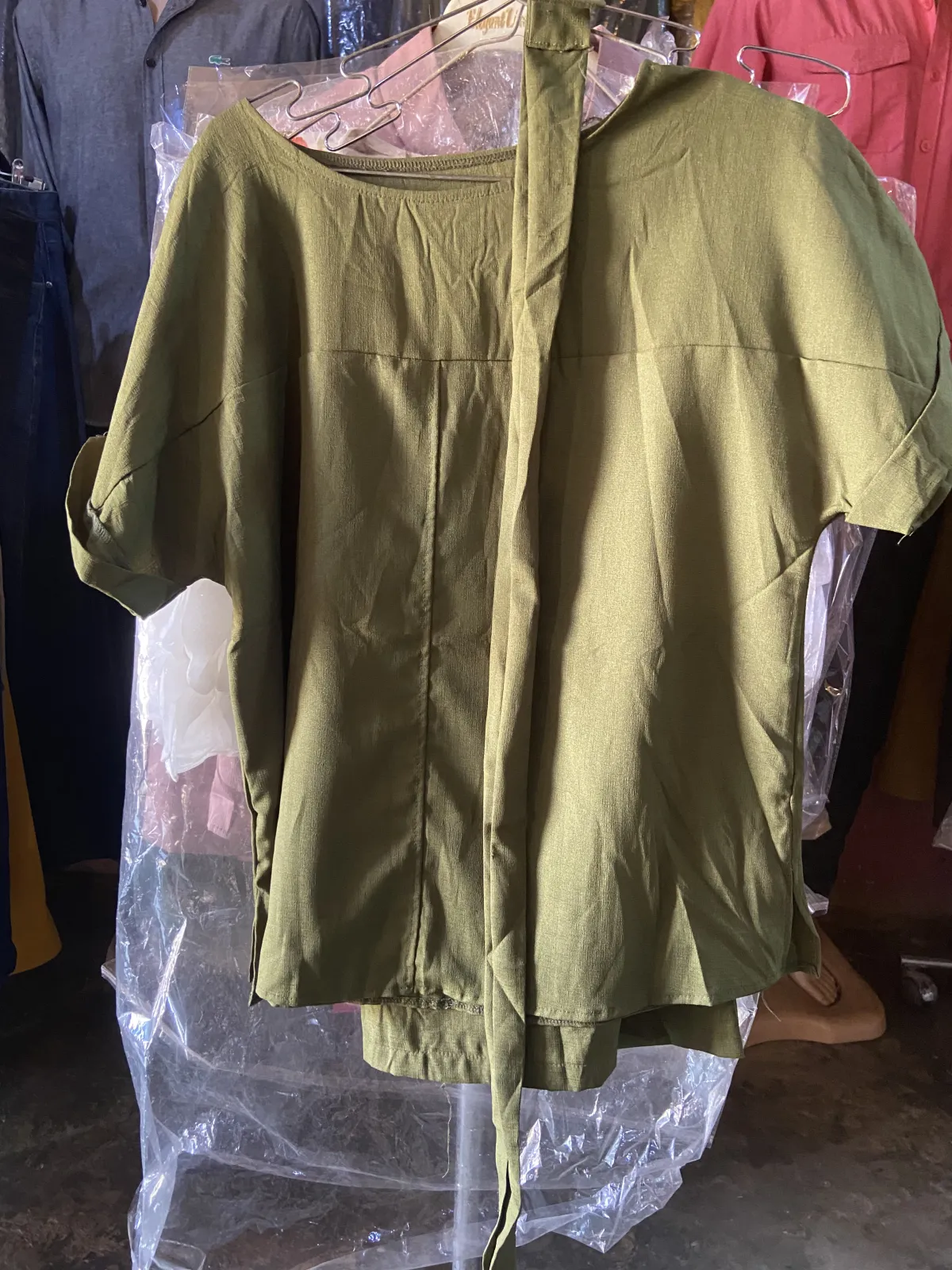 Miniature Ensemble vert militaire