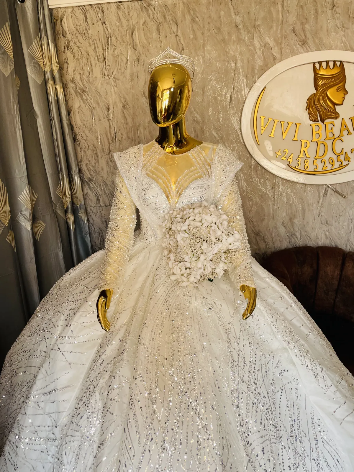 Robe princesse (mariage)